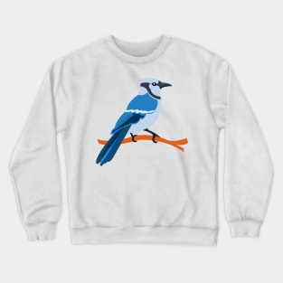 'Cool Blue Jay' Awesome Bird Lover Gift Crewneck Sweatshirt